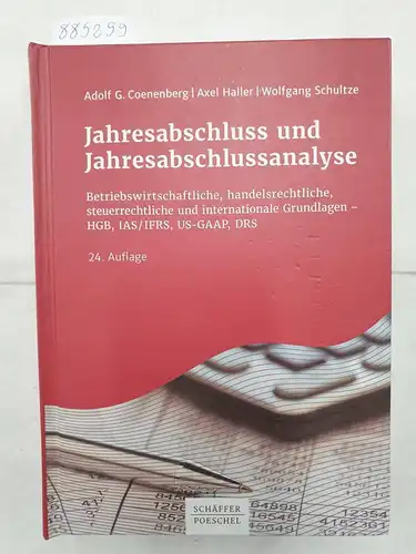 Connenberg, Adolf G: Jahresabschluss und Jahresabschlussanalyse 
 Betriebswirtschaftliche, handelsrechtliche, steuerrechtliche und internationale Grundlagen - HGB, IAS/IFRS, US-GAAP, DRS. 