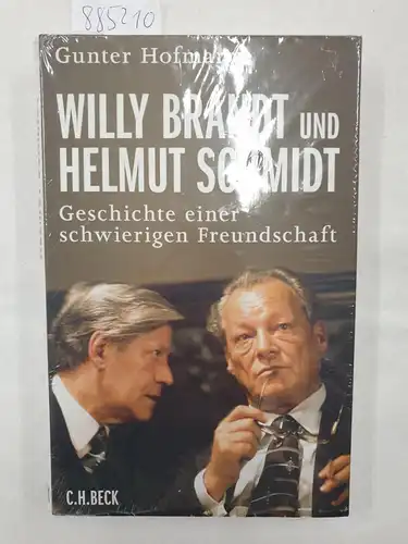 Hofmann, Gunter: Willy Brandt und Helmut Schmidt 
 (Geschichte einer schwierigen Freundschaft). 