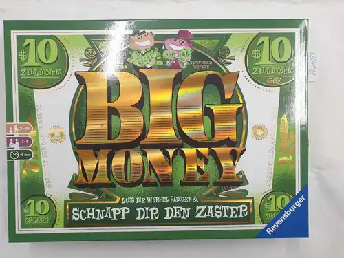Ravensburger Würfelspiel Big Money, Abwechslungsreiches Spiel für Erwachsene und Kinder ab 8 Jahren, Ideal für Spieleabende mit Freunden oder der Familie