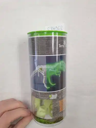 Terra Kids Glow-in-the.dark-T-Rex : (Bausatz: Dinosaurier-Skelett)