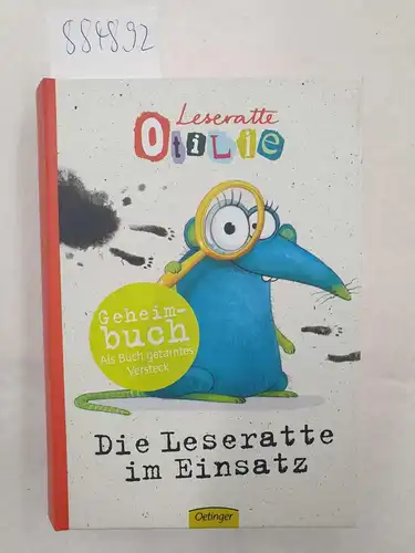 Die Leseratte im Einsatz : (=Als Buch getarntes Versteck), Leseratte Geheimbuch