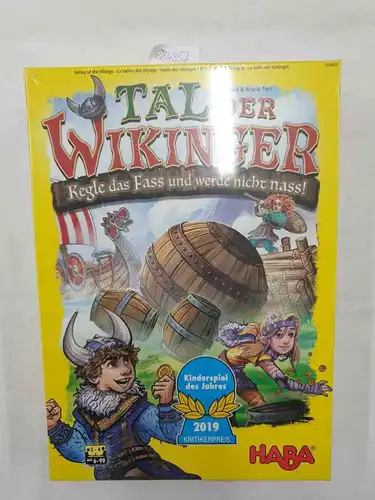 Kegle das Fass und werde nicht nass!, Tal der Wikinger: Kinderspiel des Jahres 2019, Spiel ab 6 Jahren