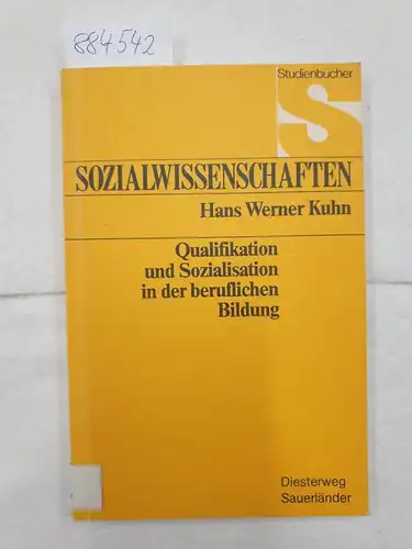 Kuhn, Hans-Werner: Qualifikation und Sozialisation in der beruflichen Bildung : e. Beitr. zur aktuellen Problematik d. Verhältnisses von Bildungssystem u. Beschäftigungssystem im Bereich d. berufl. Bildung
 (= Studienbücher Sozialwissenschaften). 