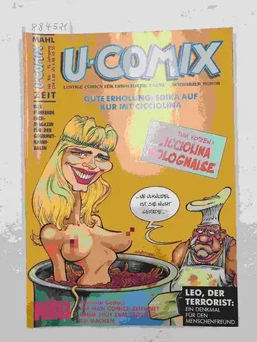 Alpha Comic: U-Comix : Nr. 106 : Gute Erholung: Edika auf Kur mit Cicciolina. 