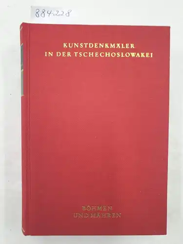 Hootz, Reinhardt (Hrsg.): Kunstdenkmäler in der Tschechoslowakei : Böhmen und Mähren 
 ein Bildhandbuch. 