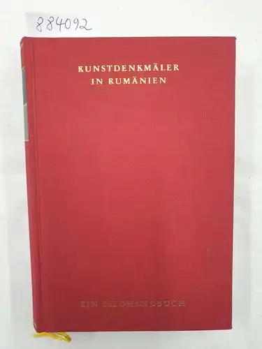Hootz, Reinhardt (Hrsg.): Kunstdenkmäler in Rumänien 
 ein Bildhandbuch. 