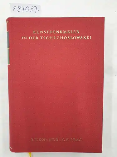 Hootz, Reinhardt (Hrsg.): Kunstdenkmäler in der Tschechoslowakei : Prag 
 ein Bildhandbuch. 