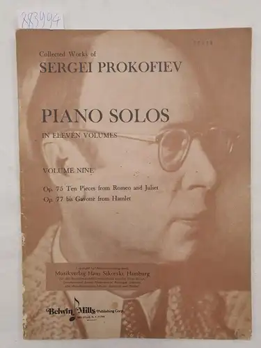 Piano Solos in Eleven Volumes : Volume Nine