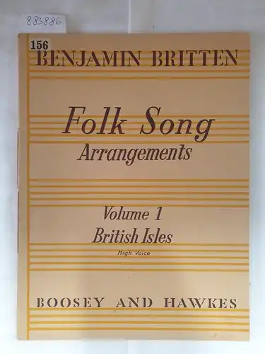 Folk Song arrangements : Volume 1 : British Isles : High Voice