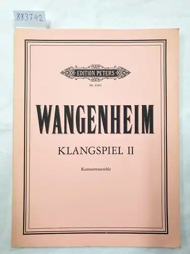Klangspiel II (No. 8184)