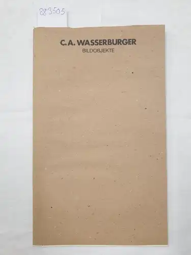 Wasserburger, C. A: Wasserburger, C. A. Bildobjekte. 