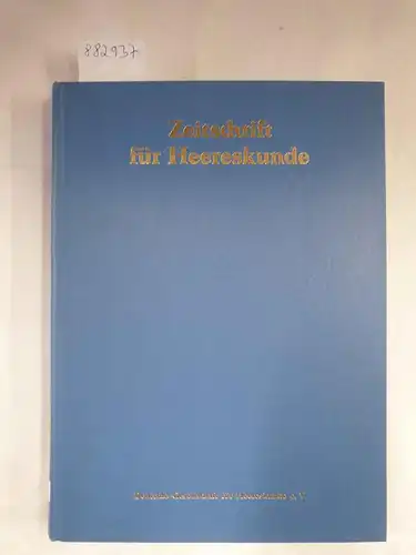 Deutsche Gesellschaft für Heereskunde e.V. (Hrsg.): Zeitschrift für Heereskunde : 1985/86 : Nr. 317-328 : in einem Band 
 (Wissenschaftliches Organ für die Kulturgeschichte der Streitkräfte, ihre Bekleidung, Bewaffnung und Ausrüstung). 