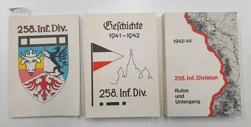 Kameradenkreis der 258. Infanterie-Division (Hrsg.): Geschichte der 258. Infanterie-Division; komplette Reihe in 3 Teilen
 Teil I: 1939-1940; Teil II: 1941-1942; Teil III: 1942-1944. 