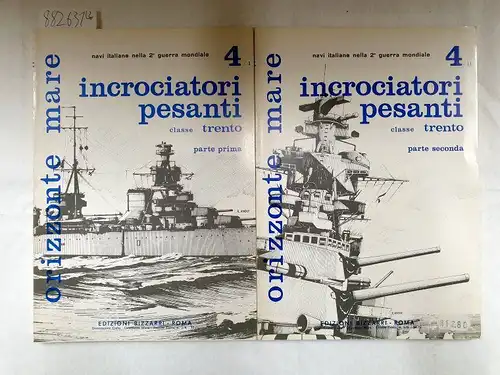 Gay, Franco: Orizzonte Mare: Incrociatori pesanti classe Trento
 (Navi italiane nella 2a guerra mondiale 4/I & 4/II) : In 2 Bänden. 