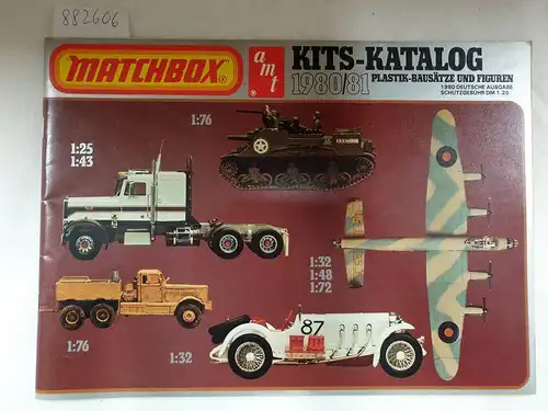 Matchbox-Kits-Katalog: Plastik-Bausätze und Figuren 
 (Gesamtkatalog 1980/81). 