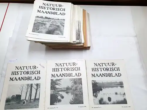 Natuurhistorisch Genootschap in Limburg (Hrsg.): Natururhistorisch Maandblaad - 88 Hefte 1961 - 1975. 