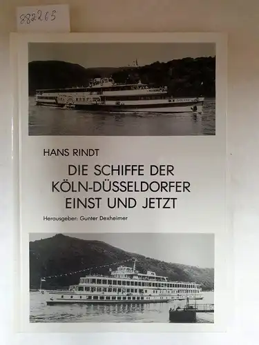 Rindt, Hans und Gunter Dexheimer (Hrsg.): Die Schiffe der Köln-Düsseldorfer einst und jetzt
 (= Schriften zur Geschichte der Binnenschiffahrt Band 1). 