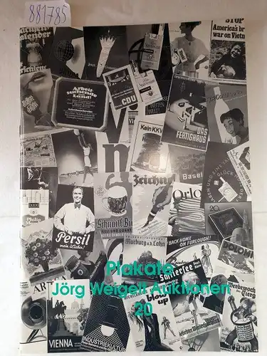 Jörg Weigelt Auktionen (Hrsg.): Plakate : Jörg Weigelt Auktionen 20. 