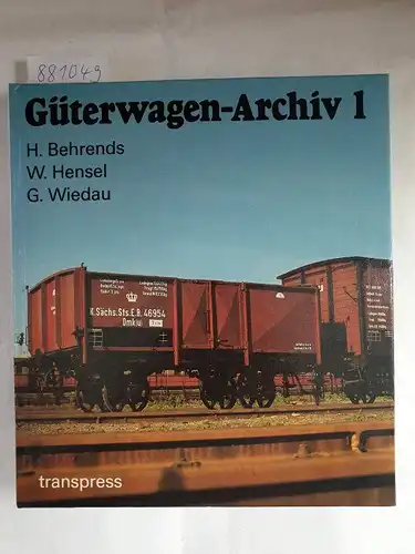 Behrends, Helmut, Wolfgang Hensel und Gerhard Wiedau: Güterwagen-Archiv 1 
 Länderbahnen und Deutsche Reichsbahn-Gesellschaft. 