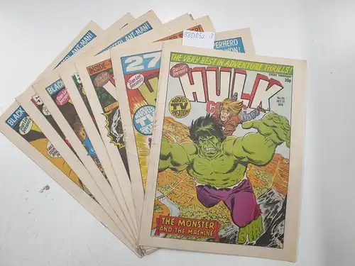 Marvel Comics ( UK): Hulk Comic (UK) Vol.1 , No. 35-42, Oct- Dec 1979. 