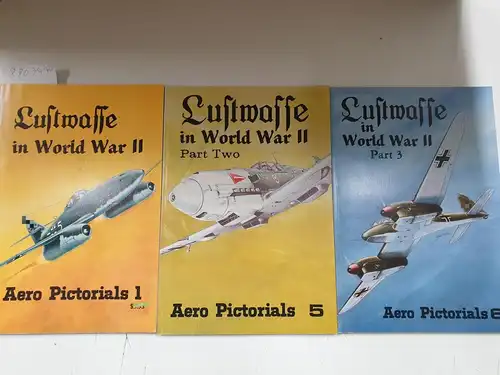 Feist, Uwe: Luftwaffe in World War II. Hier Part 1-3 komplett ! - (Aero Pictorials 1 / 5 und 6). 