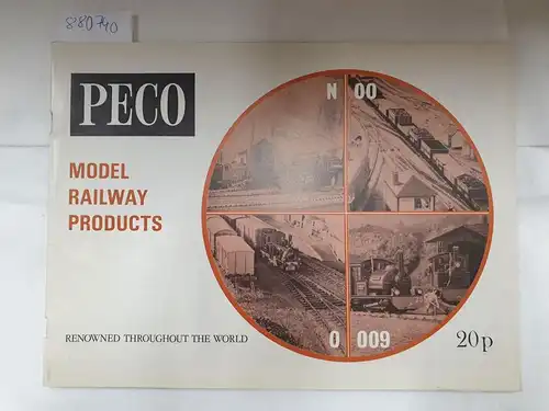 PECO: PECO Model Railway Products N,0, 00, 009 catalogue January 1971
 Renowned throughout the world (Katalog). 