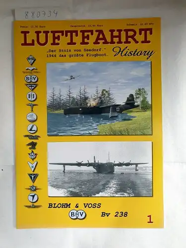 Lautec: Luftfahrt History Blom & Voss Bv 238 " Der Stolz von Seedorf." 1944 das größte Flugboot. 