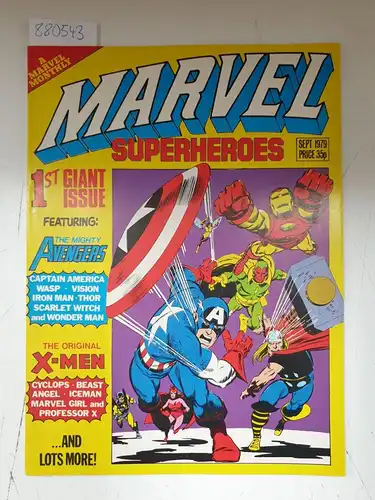 Marvel comics: Marvel Superheroes Monthly , 1st Giant Issue, Volume 1, Number 353 September 1979. 