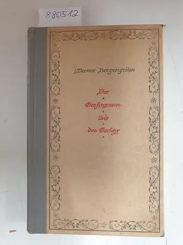 Bergengruen, Werner: Der Großtyrann und das Gericht : (Halbleder Ausgabe). 