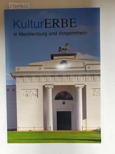 Landesamt für Kultur und Denkmalpflege Mecklenburg-Vorpommern (Hrsg.): KulturErbe in Mecklenburg und Vorpommern : Band 1, 3, 4-8 : Konvolut 7 Bände. 