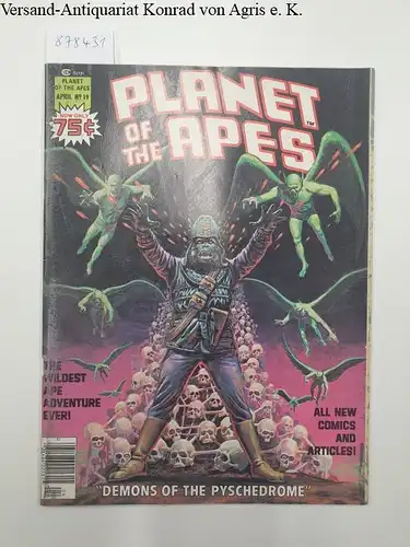 Goodwin, Archie and John Warner: STAN LEE presents : Planet of the Apes : Vol. 1 : No. 19 : (April 1976). 
