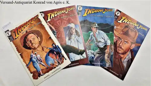 Marrs and Duranona: Indiana Jones and the Arms of Gold no.1-4, complete series, 1994. 