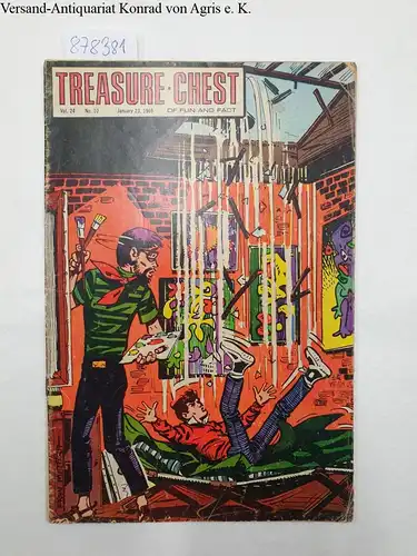 Comic Book: Treasure Chest of Fun and Fact, January 23, 1969, Vol. 24 No.10. 