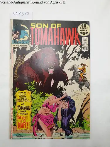 DC National Comics: Son Of Tomahawk : No. 137 : Dec. 1971. 