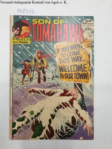 DC National Comics: Son Of Tomahawk : No. 139 : Apr. 1972. 