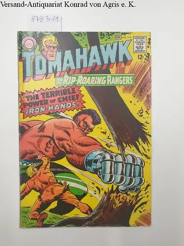 DC National Comics: Tomahawk : No. 114 : Feb. 1968. 