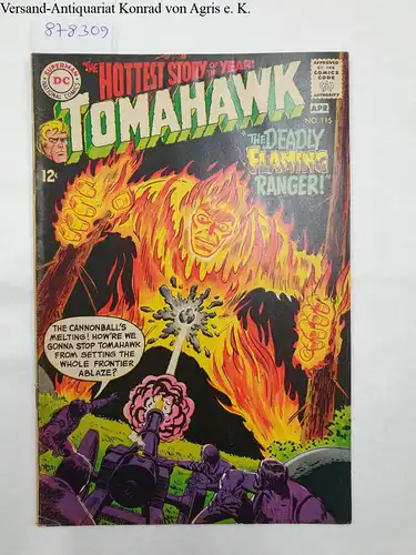 DC National Comics: Tomahawk : No. 115 : Apr. 1968. 