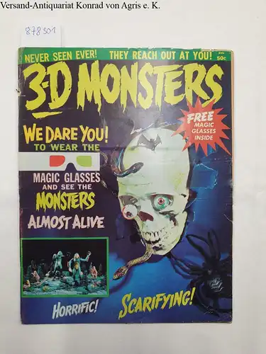 Fair Publishing: 3-D Monsters No.1, 1964
  free magic glasses inside. 