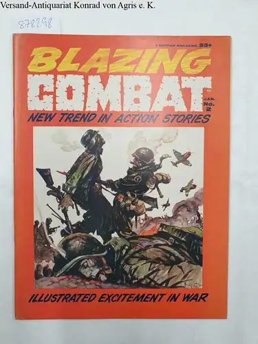 Warren Magazine: Blazing Combat, Jan. No.2: New trend in action stories. 