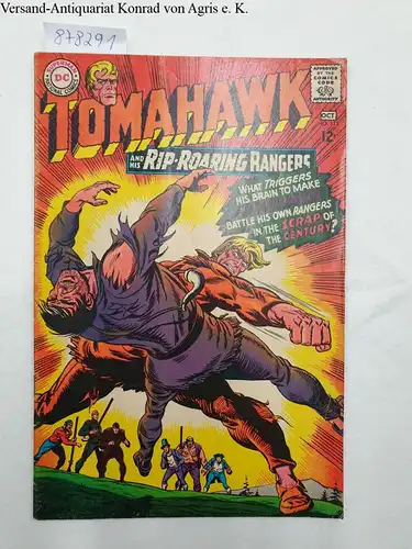 DC National Comics: Tomahawk : No. 112 : Oct. 1967. 