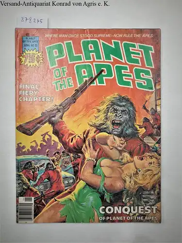Goodwin, Archie (Hrsg.) and John Warner: Planet of the Apes : Vol. 1 : No. 21 : (June 1976). 