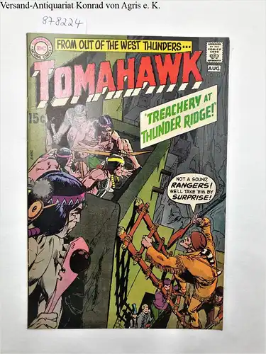 DC National Comics: Tomahawk : No. 129 : Aug. 1970. 