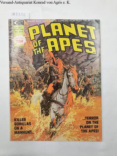 Goodwin, Archie (Hrsg.) and John Warner: Planet of the Apes : Vol. I : No. 14 : (November 1975). 