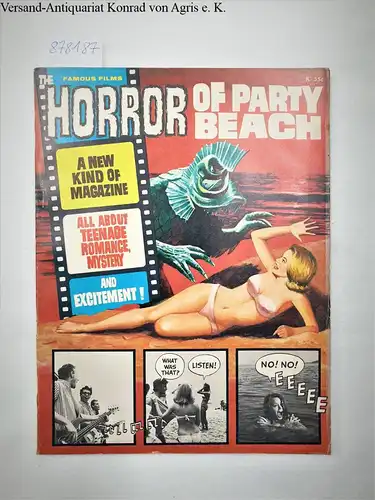 Warren Publishing: Famous Films Horror of Party Beach. 
