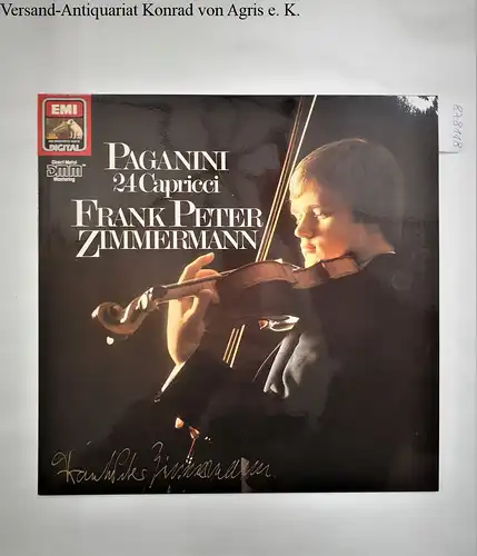 EMI Electrola 27 0277 1 : Mint / NM, 24 Capricci : von Frank Peter Zimmeramnn auf dem Cover signiert