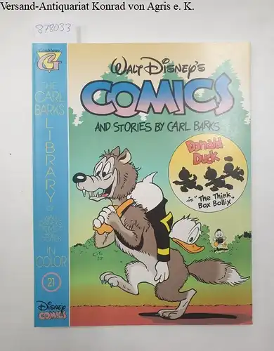 Barks, Carl: Walt Disney's Comics and Stories by Carl Barks. Heft 21. The Carl Barks Library of Walt Disneys Comics and Stories in Color
 The Think Box Bollix. 