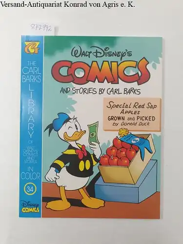 Barks, Carl: Walt Disney's Comics and Stories by Carl Barks. Heft 34. The Carl Barks Library of Walt Disneys Comics and Stories in Color. 