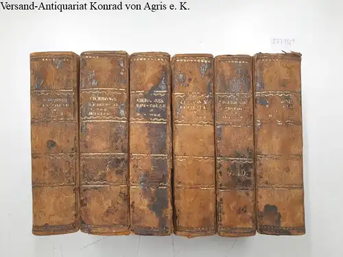 Wieland, Christoph Martin: M. Tullius Cicero' Sämmtliche Werke übersetzt und erläutert von C. M. Wieland
 vollendet von F. D. Gräter. 