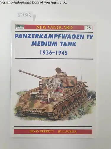 Perrett, Bryan and Jim Laurier: Panzerkampfwagen IV Medium Tank 1936-1945 (Fighting Armor of WWII Series)
 (= New Vanguard, No.28). 