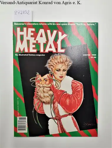 Heavy Metal: Heavy Metal: The Illustrated fantasy magazine, Winter 1988. 